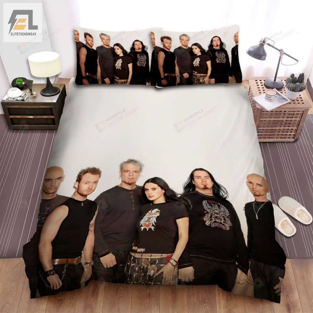 Within Temptation Music Band Cool Photo Bed Sheets Spread Comforter Duvet Cover Bedding Sets 