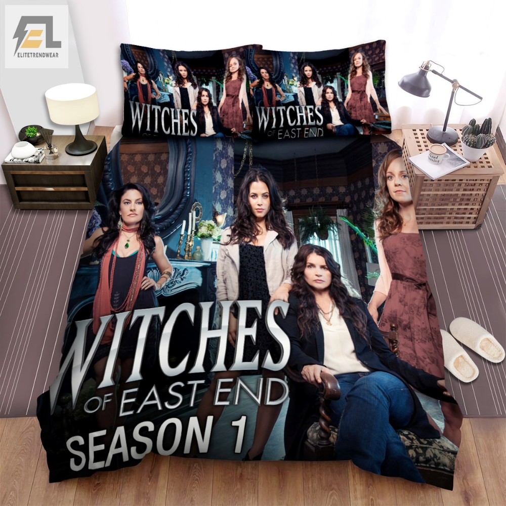 Witches Of East End 20132014 Season 1 Movie Poster Bed Sheets Spread Comforter Duvet Cover Bedding Sets 