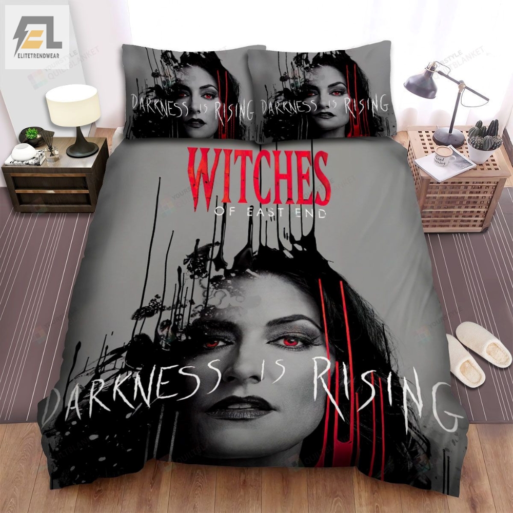 Witches Of East End 20132014 Red Eyes Movie Poster Bed Sheets Spread Comforter Duvet Cover Bedding Sets 