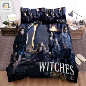 Witches Of East End 20132014 Forest Movie Poster Bed Sheets Spread Comforter Duvet Cover Bedding Sets elitetrendwear 1 1