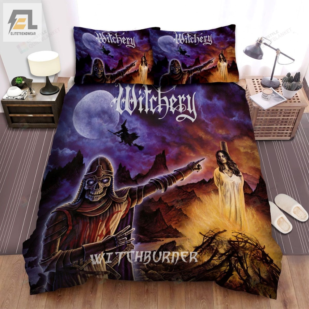 Witchery Band Witchburner Album Cover Bed Sheets Spread Comforter Duvet Cover Bedding Sets 