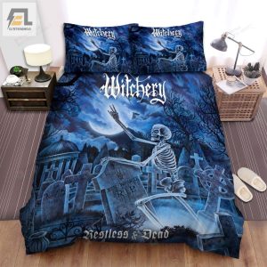 Witchery Band Restless And Dead Album Cover Bed Sheets Spread Comforter Duvet Cover Bedding Sets elitetrendwear 1 1