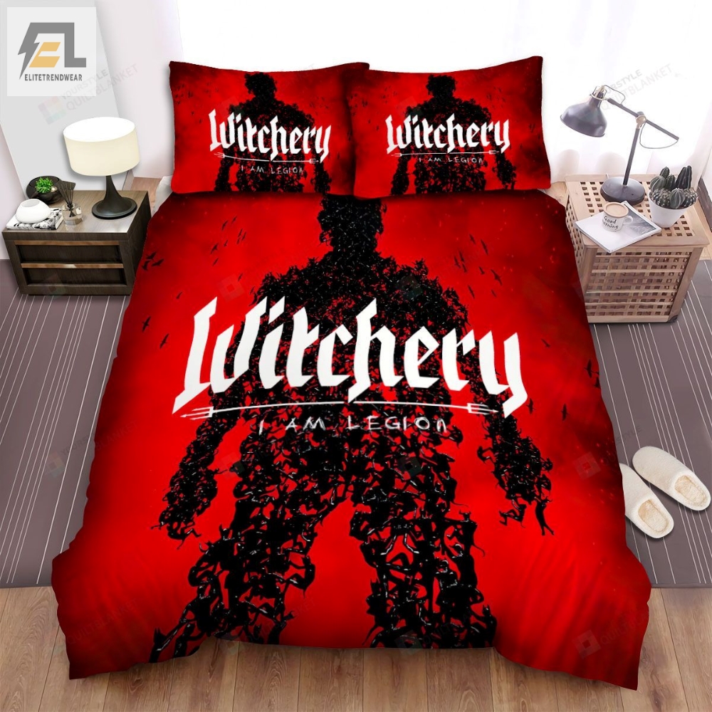 Witchery Band I Am Legion Album Cover Bed Sheets Spread Comforter Duvet Cover Bedding Sets 