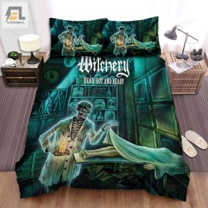 Witchery Band Dead Hot And Ready Album Cover Bed Sheets Spread Comforter Duvet Cover Bedding Sets elitetrendwear 1 1