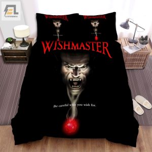 Wishmaster Movie Poster 1 Bed Sheets Spread Comforter Duvet Cover Bedding Sets elitetrendwear 1 1