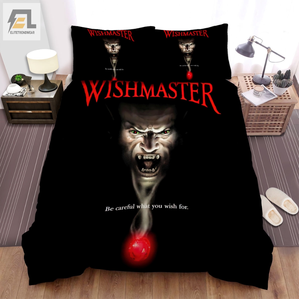 Wishmaster Movie Poster 1 Bed Sheets Spread Comforter Duvet Cover Bedding Sets 