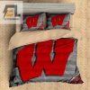 Wisconsin Badgers Duvet Cover Bedding Set Dup elitetrendwear 1