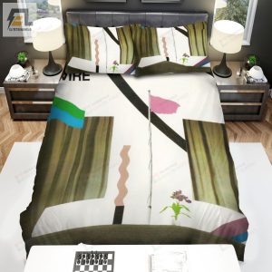 Wire Band On Returning Bed Sheets Spread Comforter Duvet Cover Bedding Sets elitetrendwear 1 1