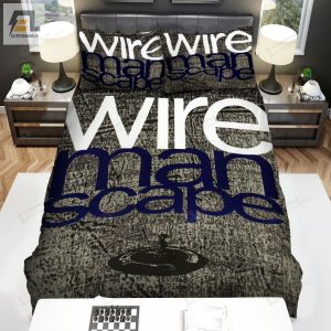 Wire Band Man Scape Cover Album Bed Sheets Spread Comforter Duvet Cover Bedding Sets elitetrendwear 1 1