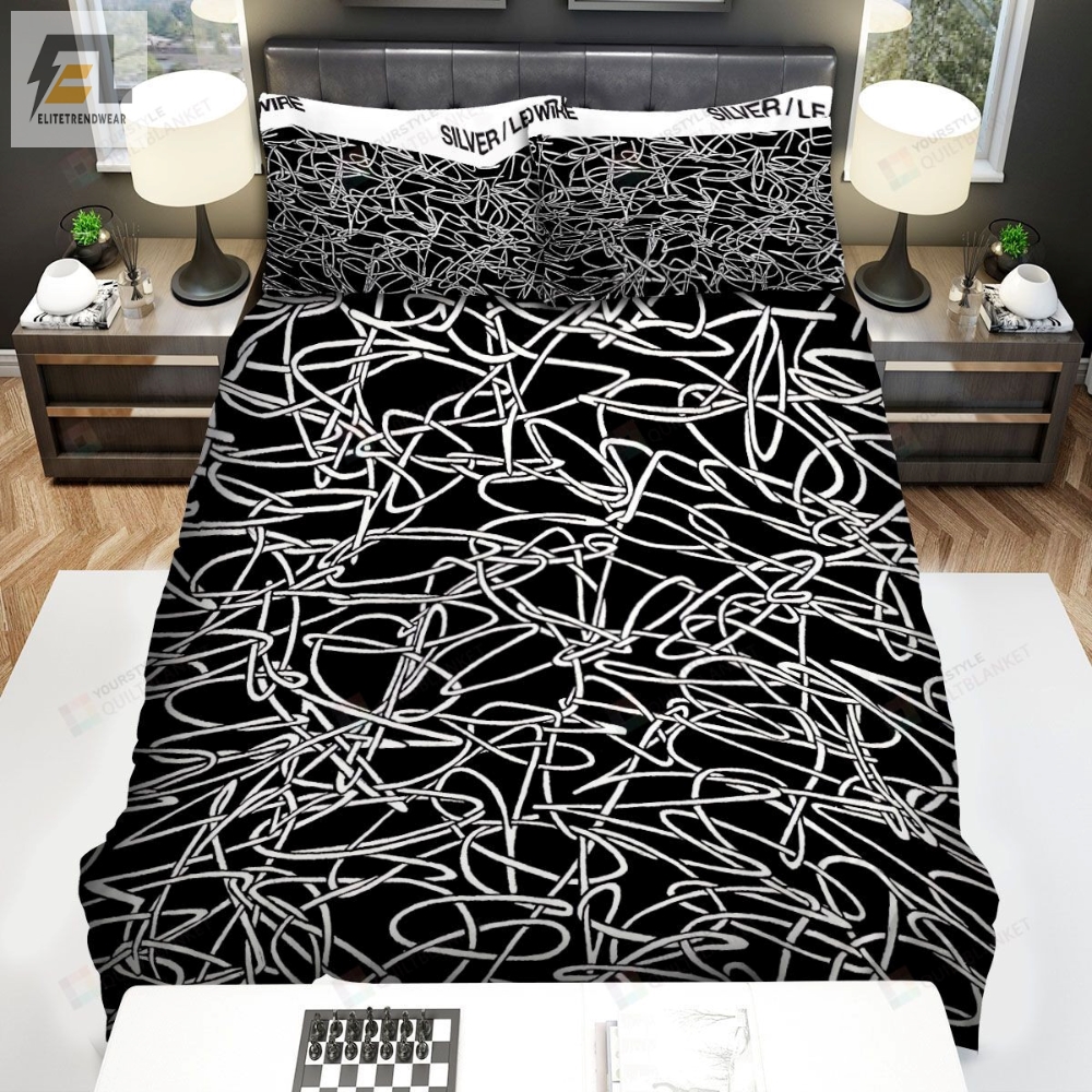 Wire Band Album Cover Silverlead Bed Sheets Spread Comforter Duvet Cover Bedding Sets 