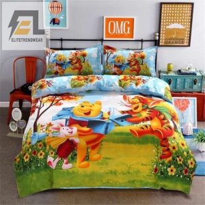 Winnie The Pooh Bedding Set 2 Duvet Cover Pillow Cases elitetrendwear 1 1