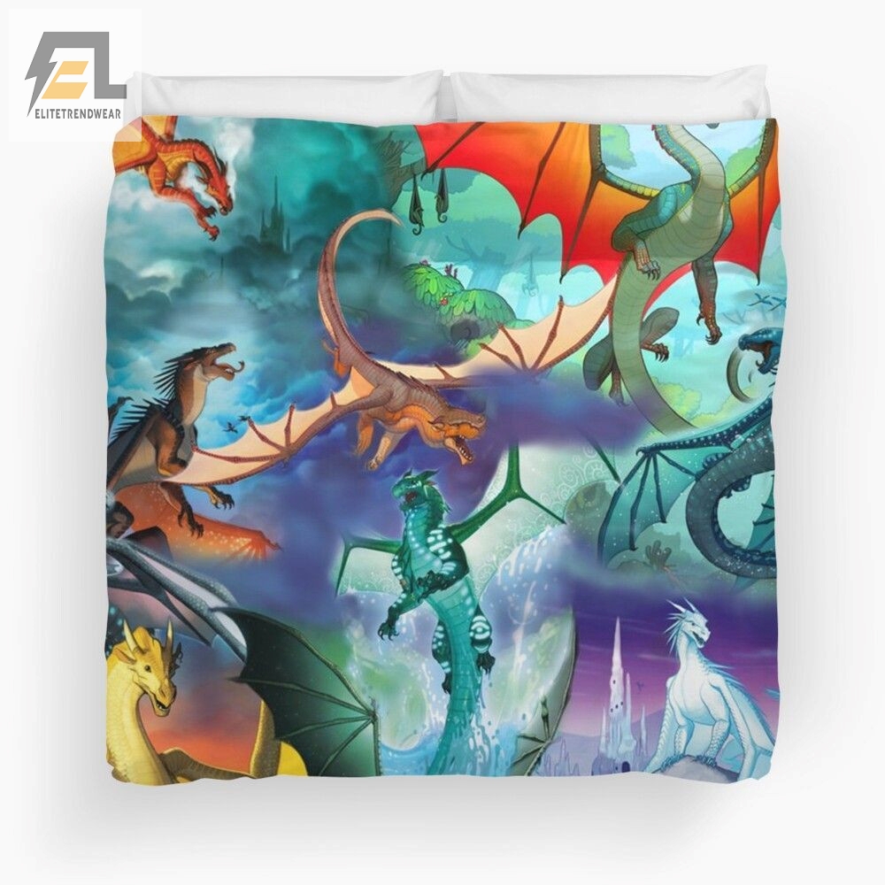 Wings Of Fire All Dragons Duvet Cover Bedding Set 