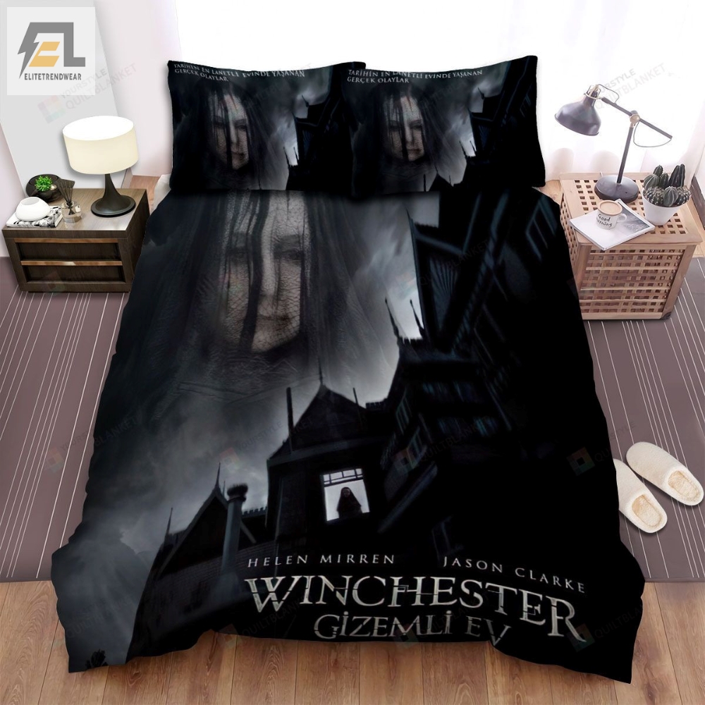 Winchester Movie Poster 4 Bed Sheets Spread Comforter Duvet Cover Bedding Sets 