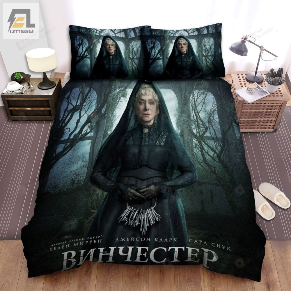Winchester Movie Poster 3 Bed Sheets Spread Comforter Duvet Cover Bedding Sets 