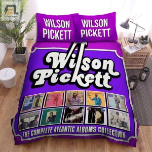 Wilson Pickett Music The Complete Atlantic Album Bed Sheets Spread Comforter Duvet Cover Bedding Sets elitetrendwear 1 1
