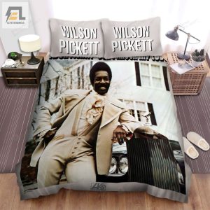 Wilson Pickett Music Donat Knock My Love Album Bed Sheets Spread Comforter Duvet Cover Bedding Sets elitetrendwear 1 1