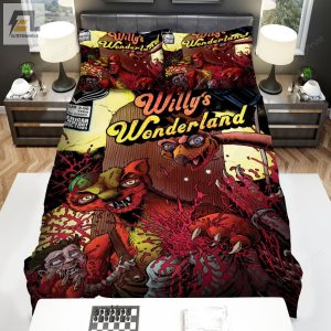 Willyas Wonderland Battle Bed Sheets Duvet Cover Bedding Sets elitetrendwear 1 1