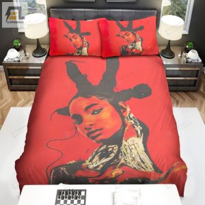 Willow Smith Album Cover Lately I Feel Everything Bed Sheets Spread Comforter Duvet Cover Bedding Sets elitetrendwear 1 1