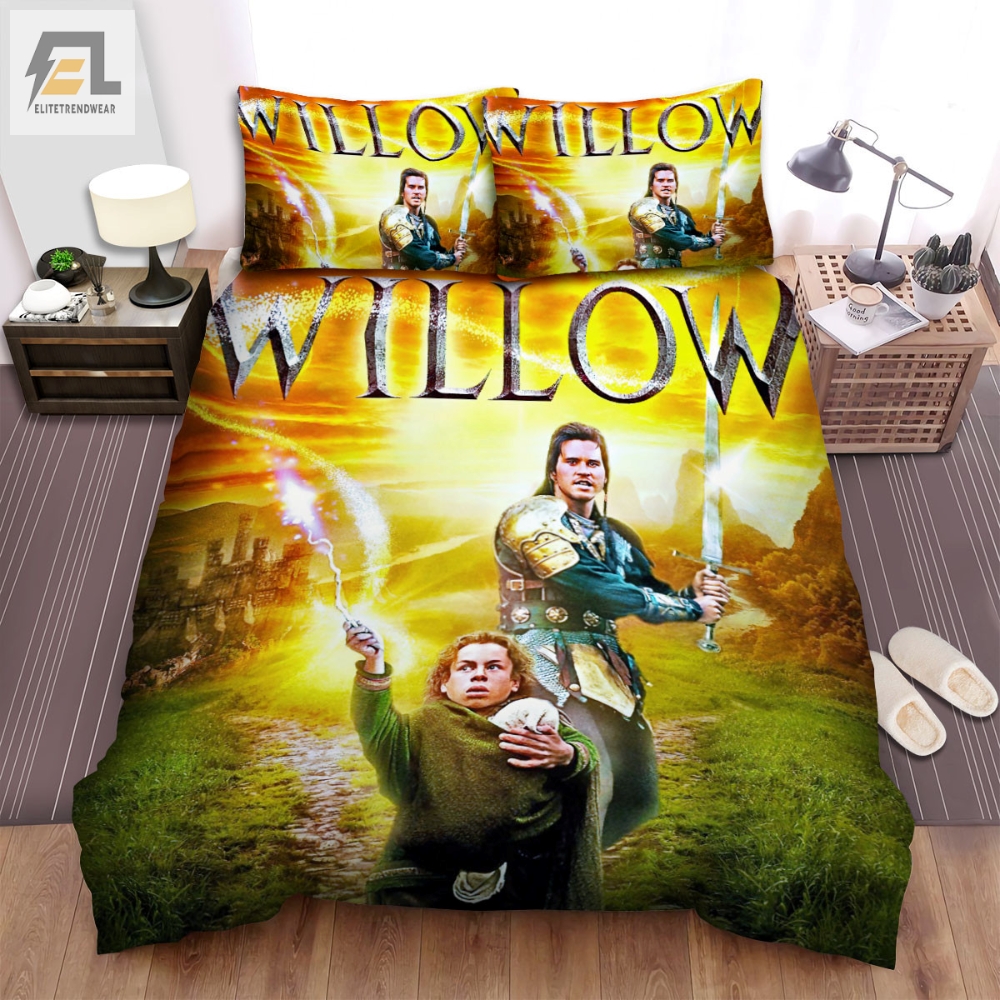 Willow Movie Poster 1 Bed Sheets Spread Comforter Duvet Cover Bedding Sets 