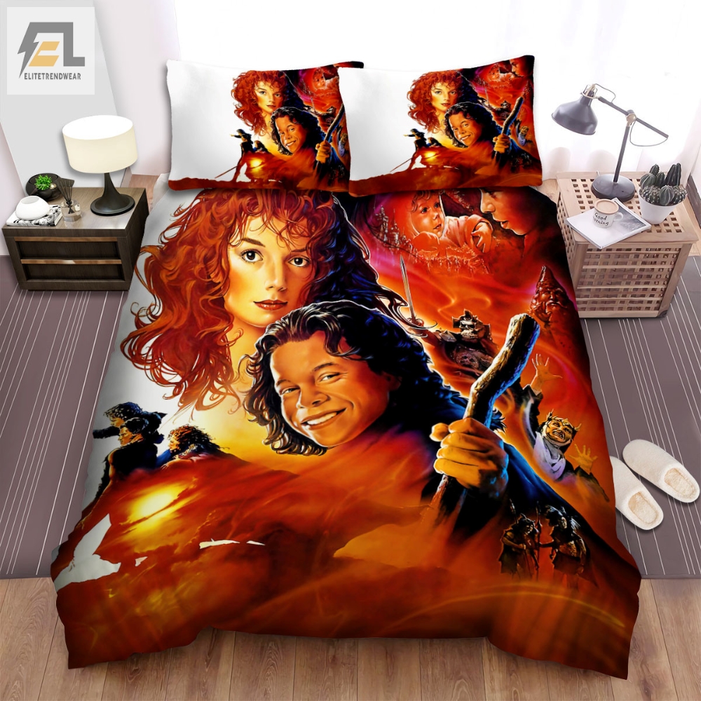 Willow Movie Art 4 Bed Sheets Spread Comforter Duvet Cover Bedding Sets 