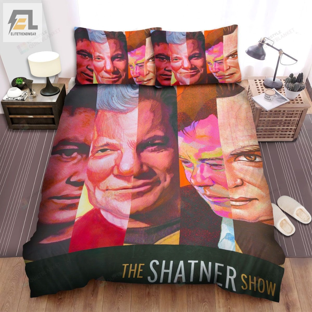 William Shatner The Shatner Show Bed Sheets Spread Comforter Duvet Cover Bedding Sets 