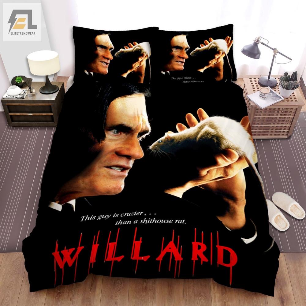 Willard Movie Poster 3 Bed Sheets Spread Comforter Duvet Cover Bedding Sets 