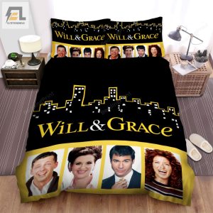 Will Grace Movie Poster 6 Bed Sheets Duvet Cover Bedding Sets elitetrendwear 1 1