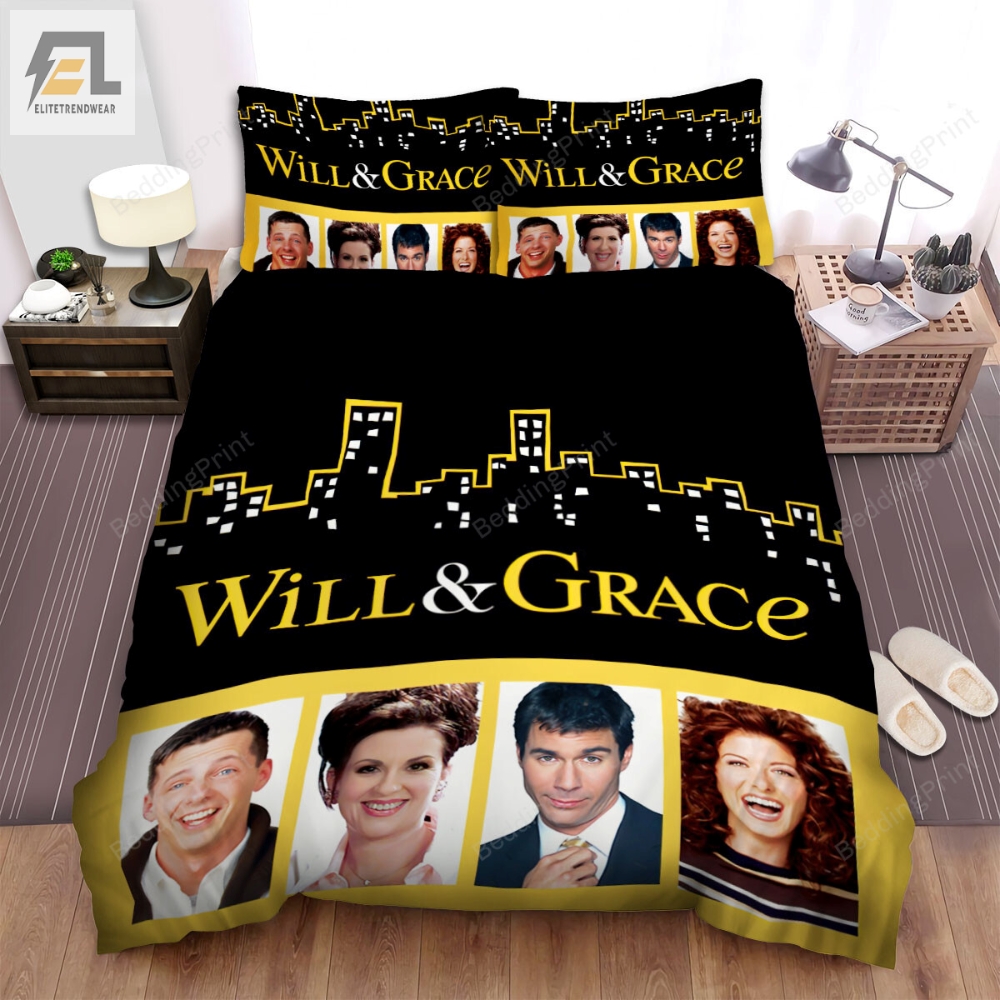 Will  Grace Movie Poster 6 Bed Sheets Duvet Cover Bedding Sets 