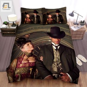 Wild Wild West 1999 Movie Scene Bed Sheets Spread Comforter Duvet Cover Bedding Sets elitetrendwear 1 1