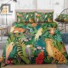 Wild Safari Tropical Animals Bed Sheets Spread Duvet Cover Bedding Sets elitetrendwear 1