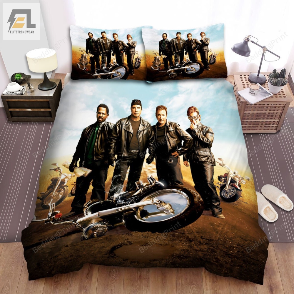Wild Hogs 2007 Movie Poster Bed Sheets Duvet Cover Bedding Sets 