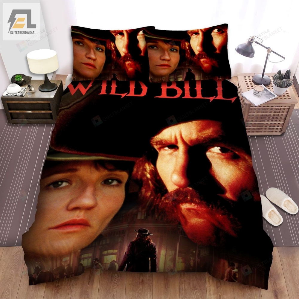 Wild Bill Poster3 Bed Sheets Spread Comforter Duvet Cover Bedding Sets 