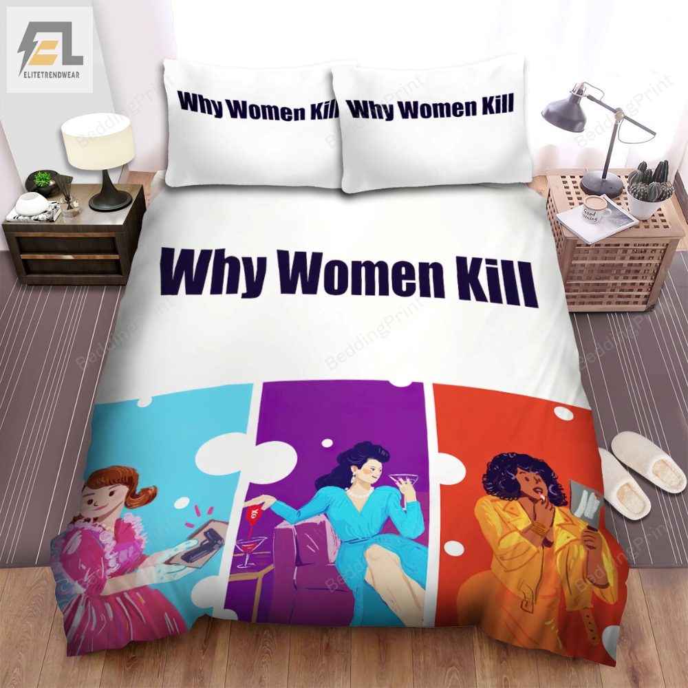 Why Women Kill Movie Art 3 Bed Sheets Duvet Cover Bedding Sets 