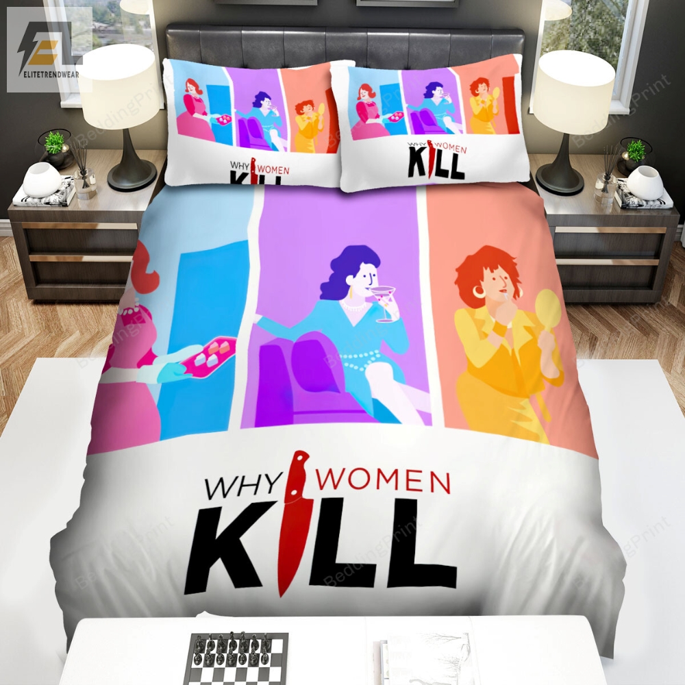 Why Women Kill Movie Art 1 Bed Sheets Duvet Cover Bedding Sets 