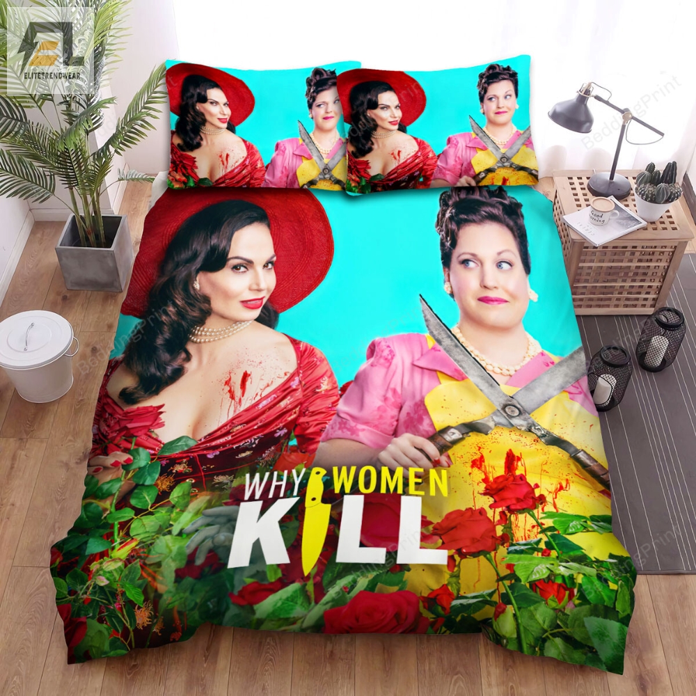 Why Women Kill Alma Rita Castillo Poster Bed Sheets Duvet Cover Bedding Sets 