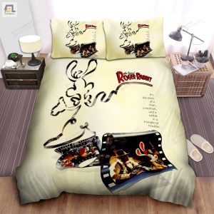 Who Framed Roger Rabbit Vintage Film Bed Sheets Spread Comforter Duvet Cover Bedding Sets elitetrendwear 1 1