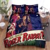 Who Framed Roger Rabbit Movie Poster 3 Bed Sheets Duvet Cover Bedding Sets elitetrendwear 1