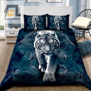 White Tigers 3D Bed Sheets Duvet Cover Bedding Sets elitetrendwear 1 1