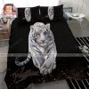 White Tiger Personalized Custom Name Duvet Cover Bedding Set elitetrendwear 1