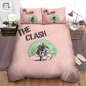 White Man In Hammersmith Palais Single The Clash Bed Sheets Spread Comforter Duvet Cover Bedding Sets elitetrendwear 1 1