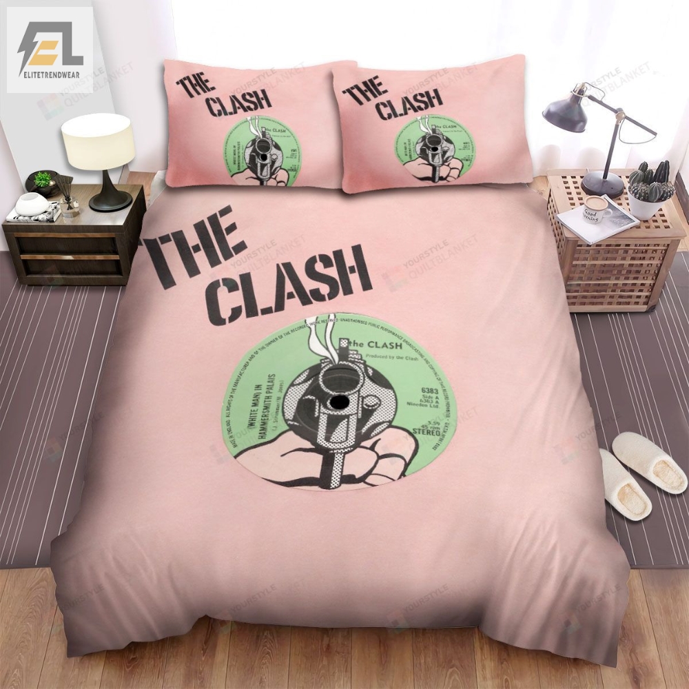White Man In Hammersmith Palais Single The Clash Bed Sheets Spread Comforter Duvet Cover Bedding Sets 
