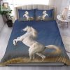 White Horse Bedding Set Bed Sheet Duvet Cover Bedding Sets elitetrendwear 1