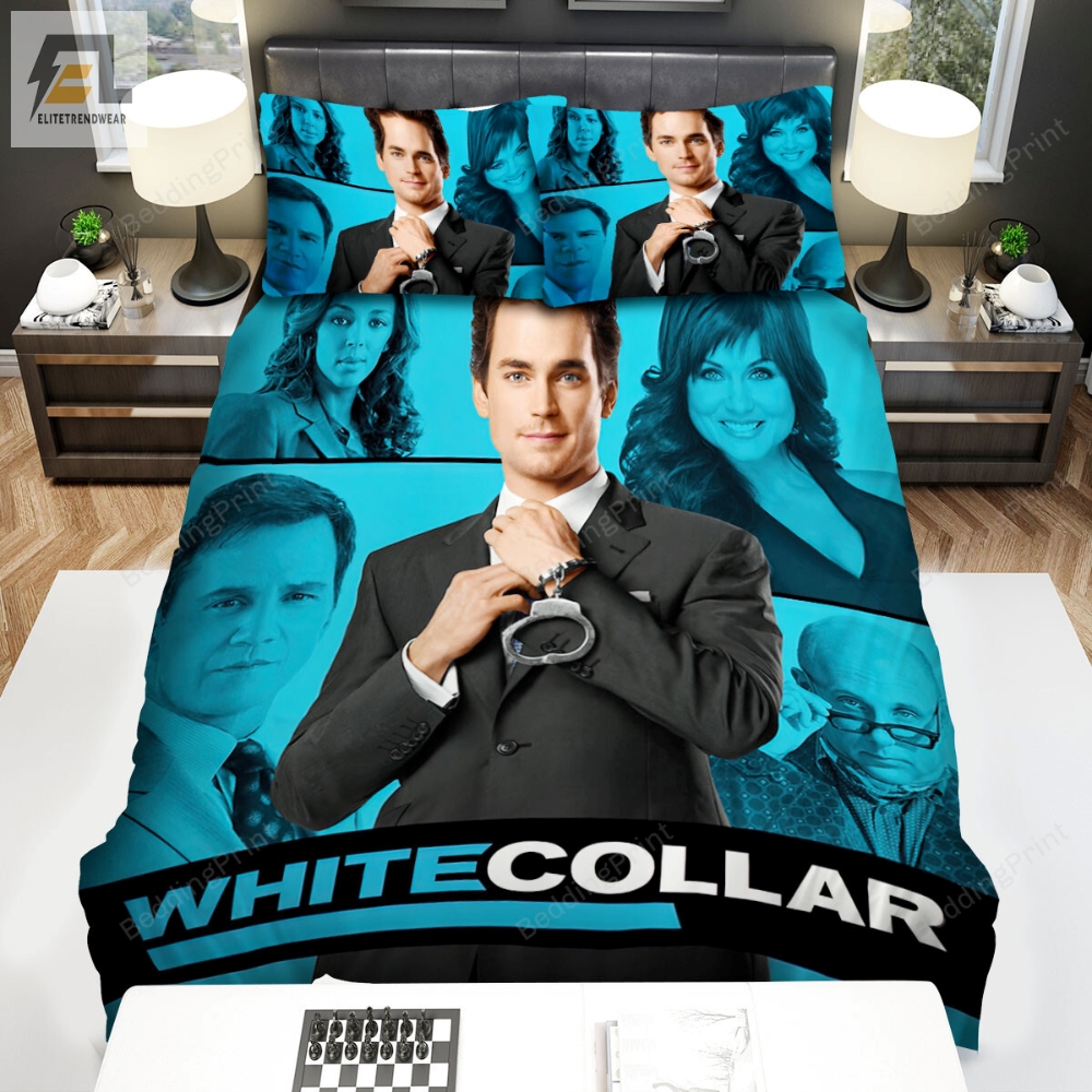 White Collar Movie Poster 3 Bed Sheets Duvet Cover Bedding Sets 