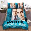 White Collar Movie Poster 2 Bed Sheets Duvet Cover Bedding Sets elitetrendwear 1