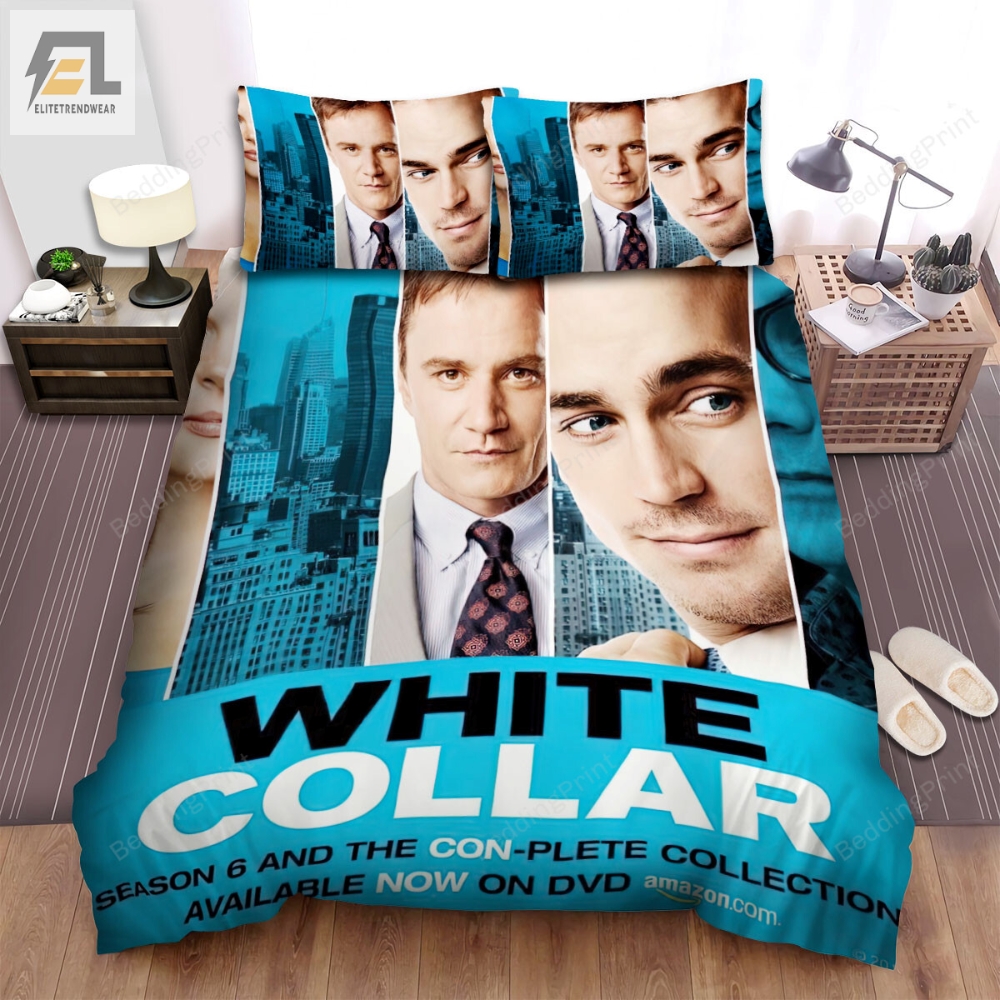 White Collar Movie Poster 2 Bed Sheets Duvet Cover Bedding Sets 