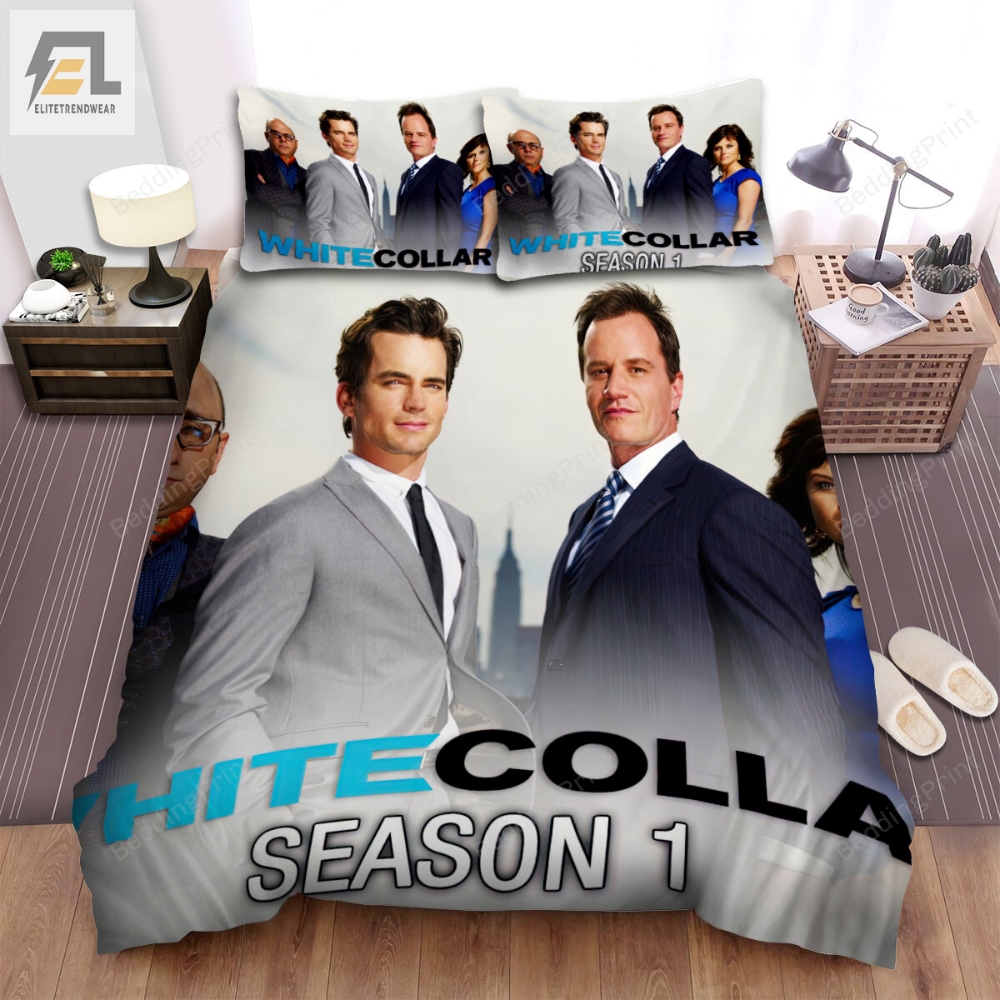 White Collar Movie Poster 1 Bed Sheets Duvet Cover Bedding Sets 