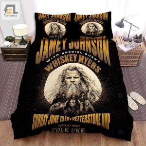 Whiskey Myers Vintage Poster Bed Sheets Spread Comforter Duvet Cover Bedding Sets elitetrendwear 1 1