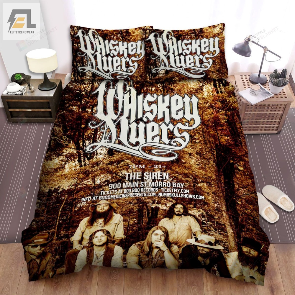 Whiskey Myers The Siren Poster Bed Sheets Spread Comforter Duvet Cover Bedding Sets 