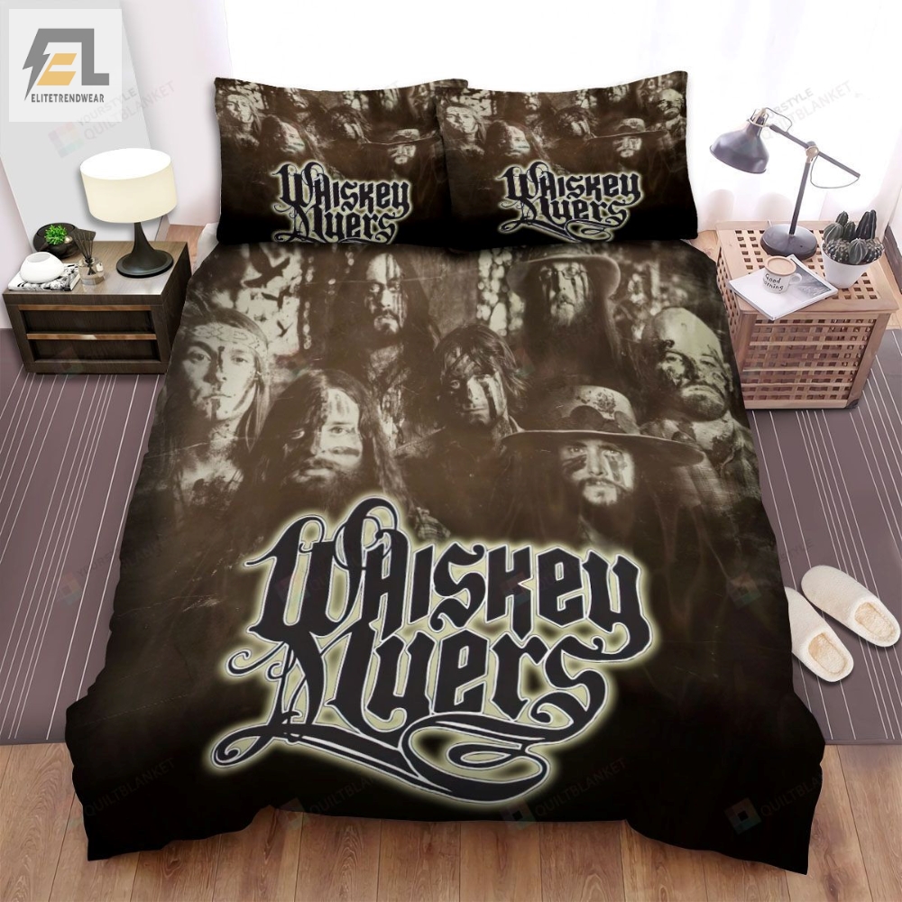Whiskey Myers Members Poster Bed Sheets Spread Comforter Duvet Cover Bedding Sets 