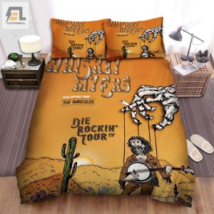 Whiskey Myers Die Rockina Tour Poster 1 Bed Sheets Spread Comforter Duvet Cover Bedding Sets elitetrendwear 1 1